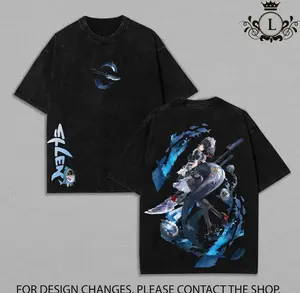 Limited Ellen Joe Vintage Washed T-Shirt, Zenless Zone Zero Character Graphic Tee, Soft Cotton Unisex Streetwear, Indie Action Game Merch, Oversized Casual Outfit, Pop Culture Gaming Shirt, Gift for ZZZ Fans VVQ YR5