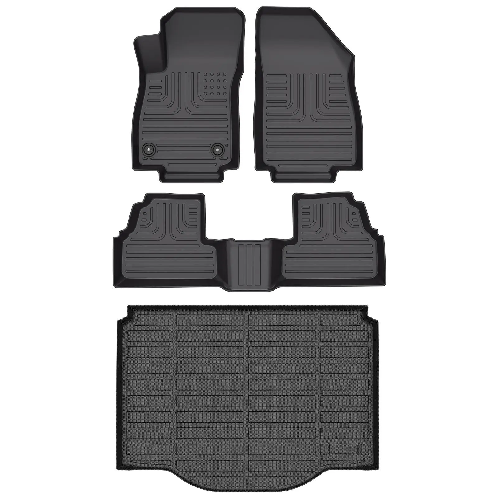 Depituu For Chevy Trax 2014-2023 / Buick Encore 2013-2023(Not Encore GX) Floor Mats & Cargo Liners, All Weather Floor Mats,Waterproof Anti-slip Durable Floor Mats Car Accessories Autos Protector Automotive,auto accessories,car essentials,car