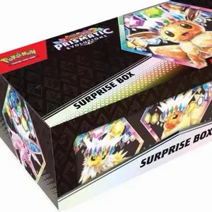 Pokemon Fall 2025 Prismatic Evolutions Surprise Box- Inc 4 packs