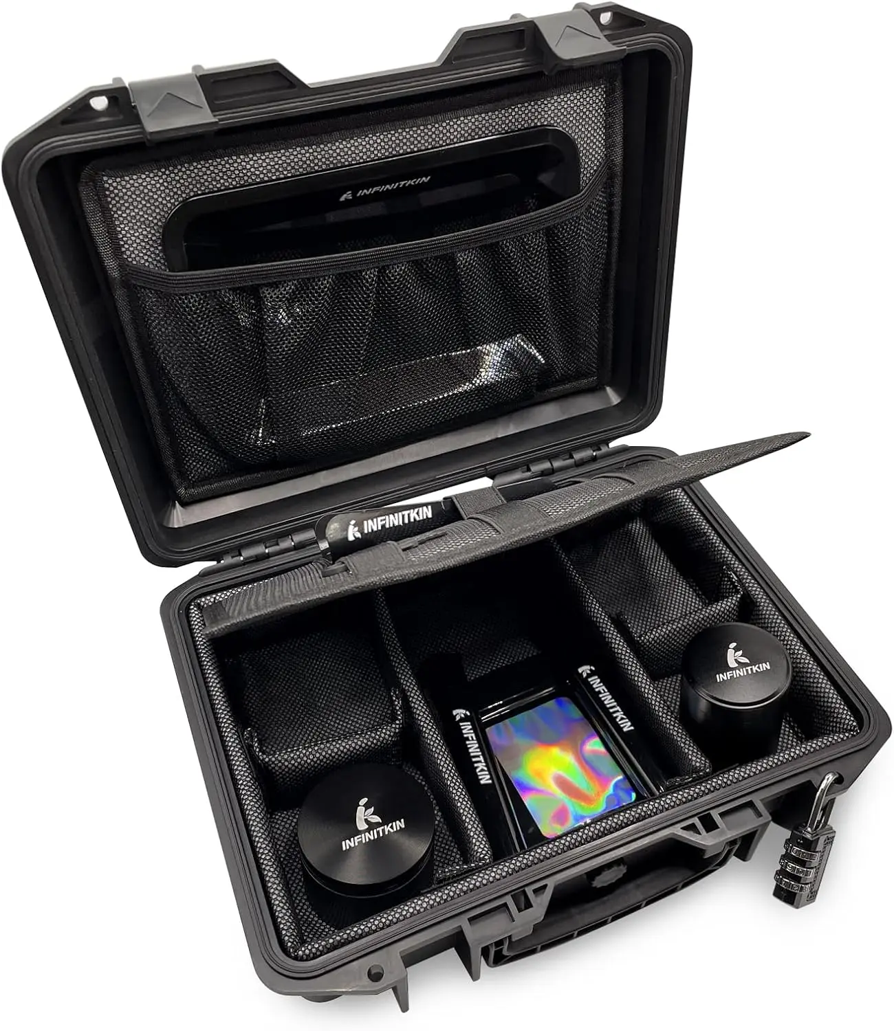 Smell Box Large Airtight Box with Lock| smell container with combination lock.Airtight, waterproof & for travel, home & gift choice.