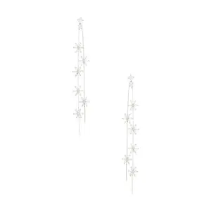 SHASHI Hybrid Earrings in Silver