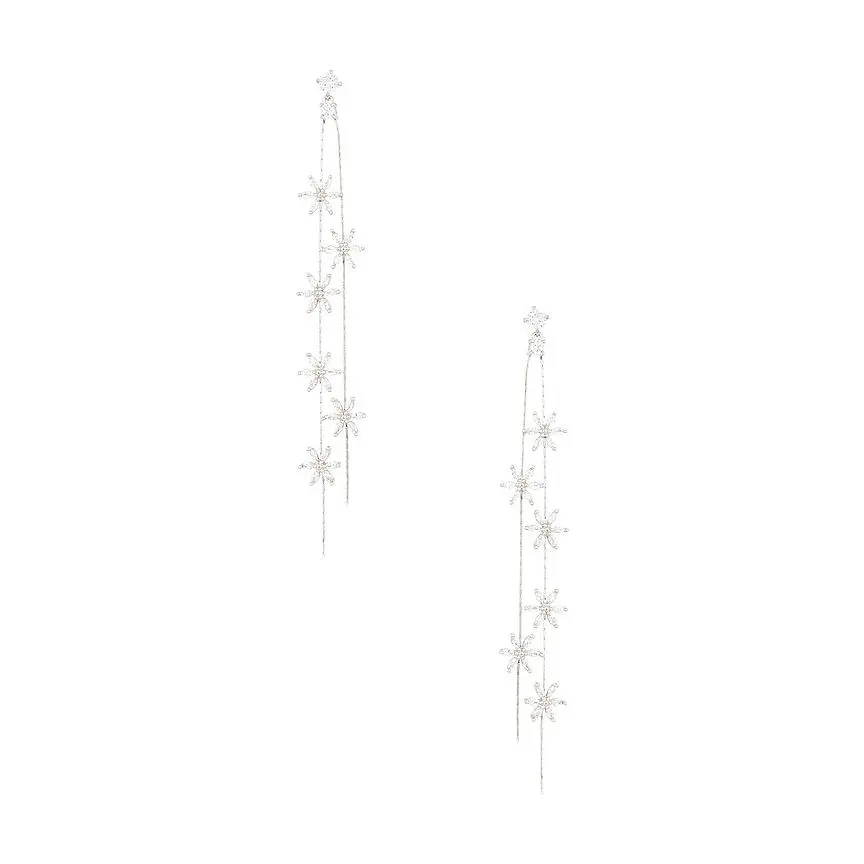 SHASHI Hybrid Earrings in Silver