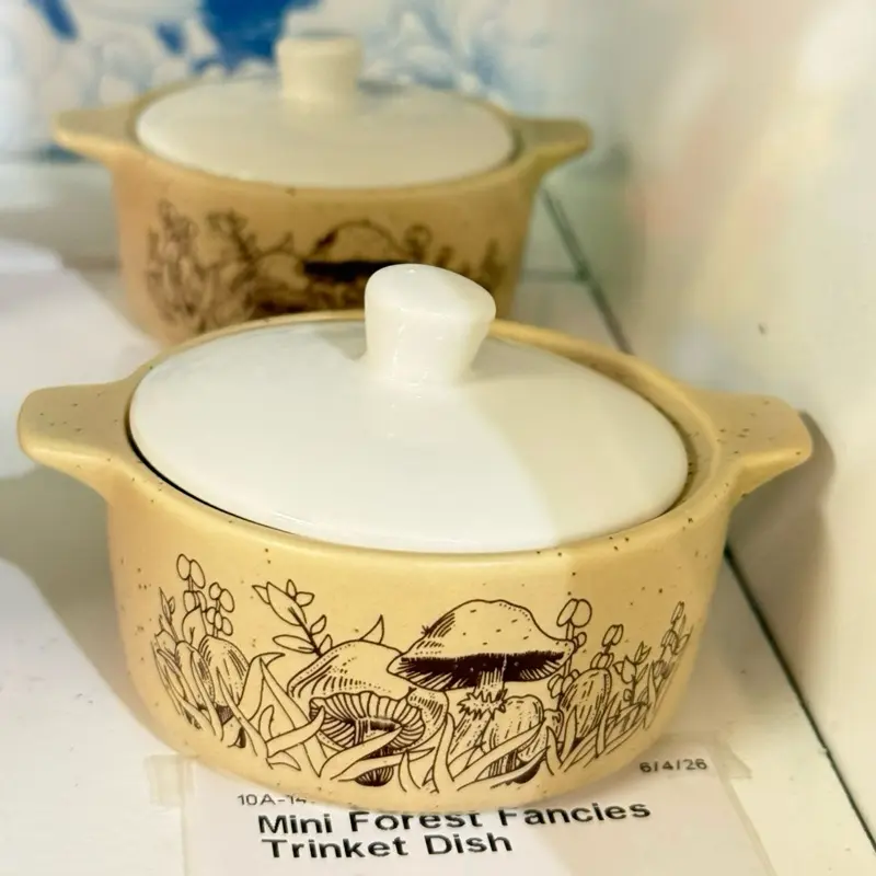 MINI Forest Fancies Ceramic Trinket Dish with Lid