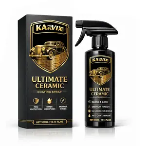 Ceramic Car Coating Spray With Hydrophobic Protection，Upgraded Car Spray Car Care High Cleaning Power High Protection Ceramic Coating Spray Car Washing And Maintenance, Best Gift For Summer