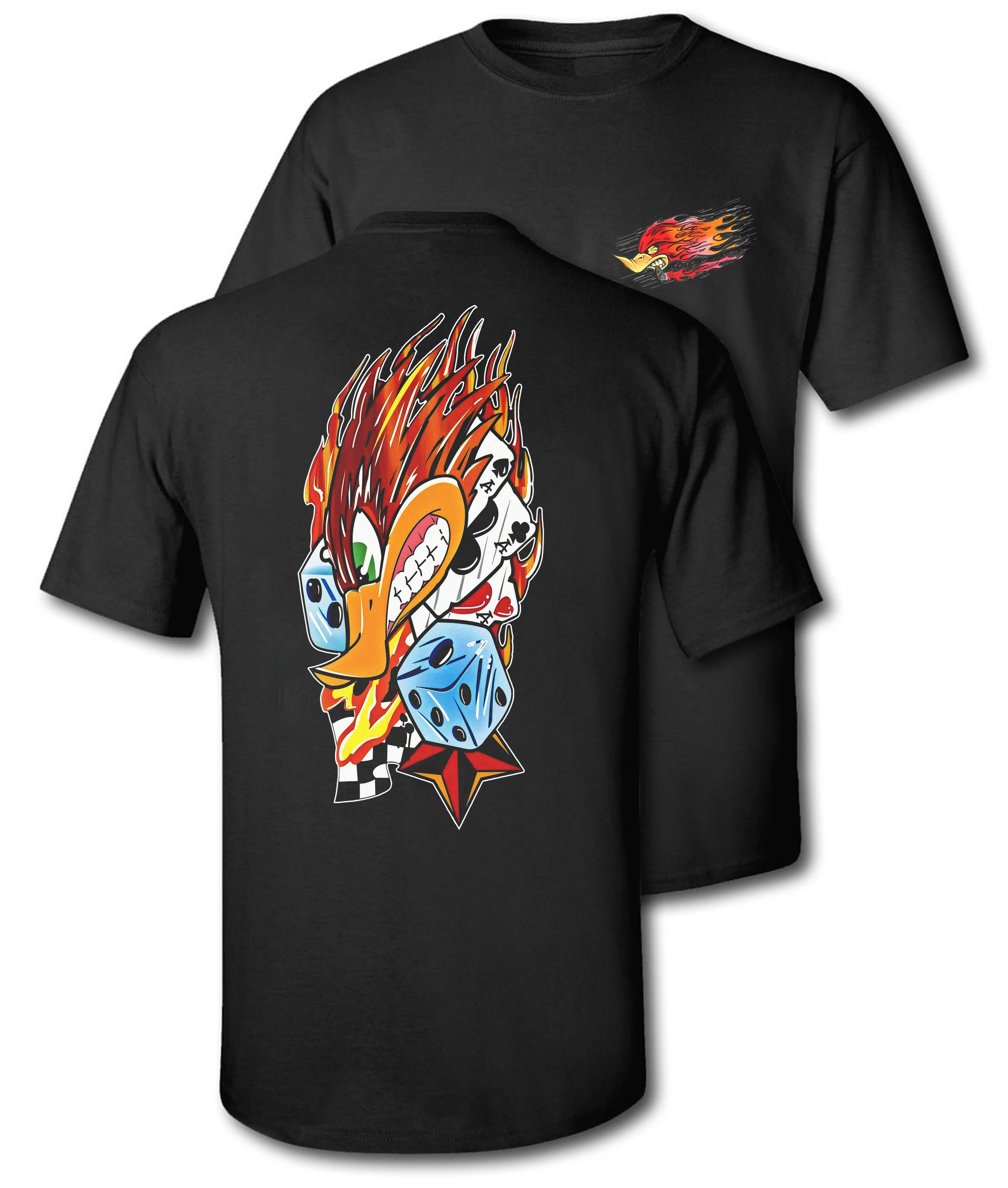 Graphic Tees Mr.Horsepower Gamble Styles Casual Cotton