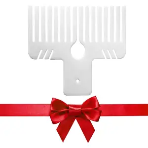 Plastic Handmade Creative Bow Maker Tool for Creating Gift Bows Wrist Corsages Hair Bows Home Decorations Holiday Wreaths