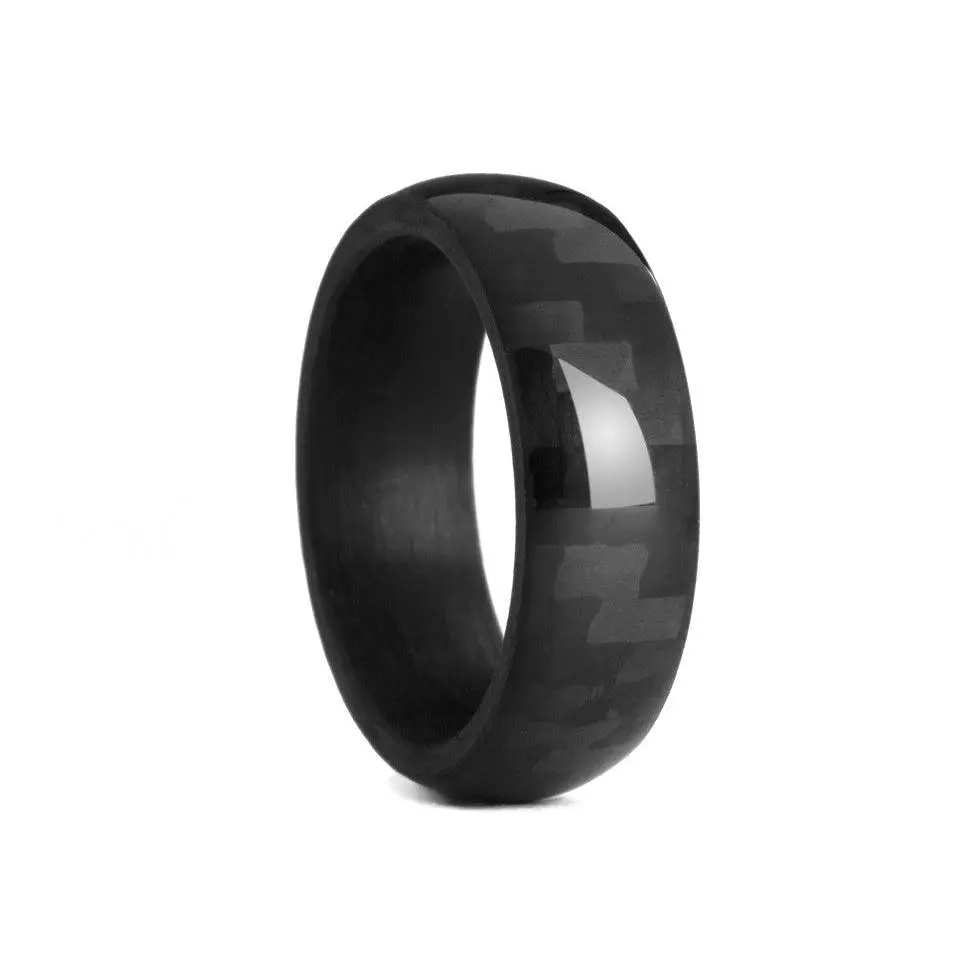 Oliver Paul Brookline Carbon Fiber Ring