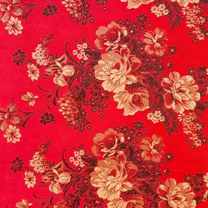 Wrapables 17" x 26" Floral Satin Brocade Decorative Gift-Wrapping Paper (Set of 3, Total 6 Sheets) - Rose & Iris