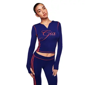 BLARE SPORT HOODIE AND HEADBAND - NAVY