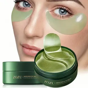 2-in-1 AM/PM Eye Mask: Avocado Hydrating & Brightening + Gold Foil Repair & Soothing – Reduces Puffiness, Targets Dryness – Daily Eye Care Must-Have