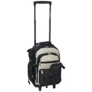 Everest 5045WH-KK 18.5 in. Deluxe Rolling Backpack
