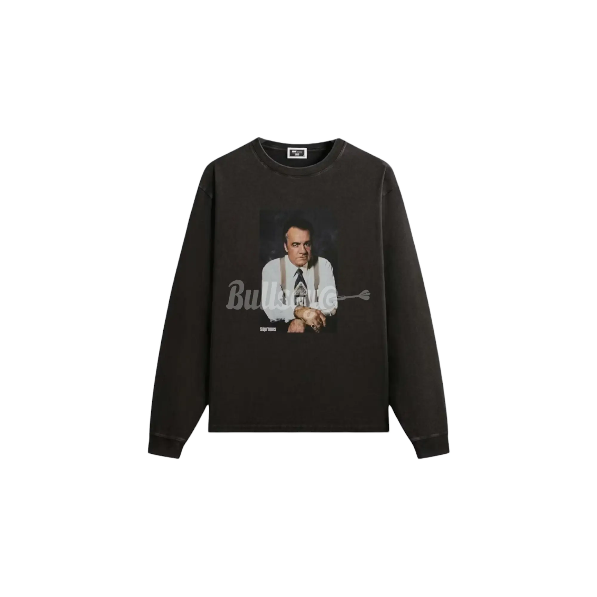 Kith x Sopranos Paulie Vintage Black Longsleeve T-shirt
