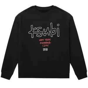 Ksubi New York Fckin City Unisex Sweatshirt with Crewneck T-Shirt and Hoodie - Best Gift for Rapper Hiphop Fan - Nyc 4x4 Biggie Unisex Men Women Sweaters Cotton Shortsleeve Soft Tops Fabric