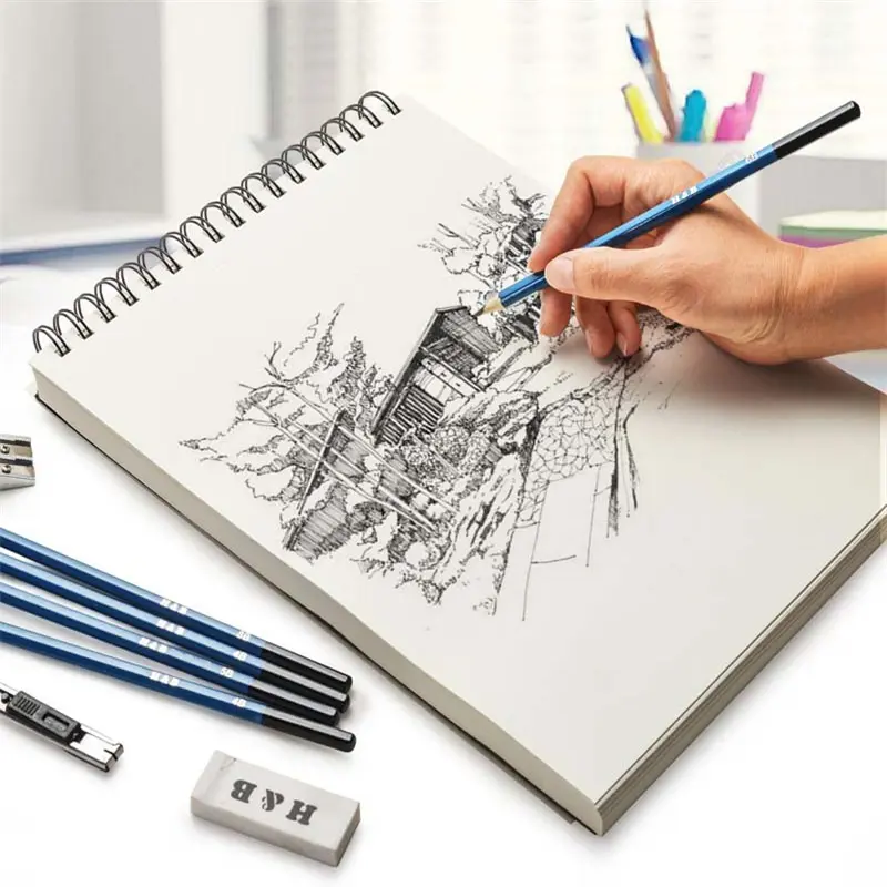 Can't add paper easily? A4 loose-leaf notebook with top opening, top-bound binder, flat notebook for study and work
