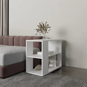 "Zenda White Sideboard Cabinet – Modern Buffet Storage Cabinet with Doors and Shelves for Dining Room, Living Room, or Entryway| Stylish Credenza for Kitchen Storage & Home Organization"