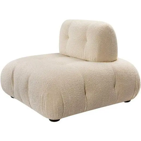Rouen Bouclé Modular Chair, Cream Rouen Bouclé Modular Chair, Cream