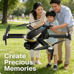 Aerial Drone M8 Pro 2026 - GPS Positioning, 4K UHD EISCamera, 5G WiFi FPV, Brushless Motors, Optical Flow Hover,Intelligent Obstacle Avoidance, Auto Return, 360° Stunt Roll,Two Batteries