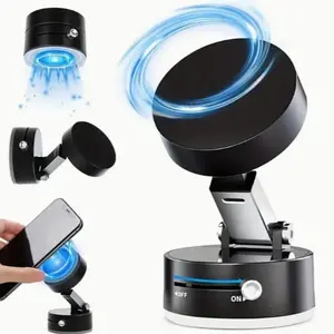 Magnetic Car Phone Holder, 1 Count Foldable Car Phone Holder, Multifunctional Retractable Car Desktop Stand, Portable Foldable Car Phone Holder for Home Office, Cell Phone Car Mount, Universal Smartphone Holder
