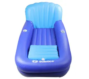 Swimming Pool Lounger with Ice Cooler - 64"