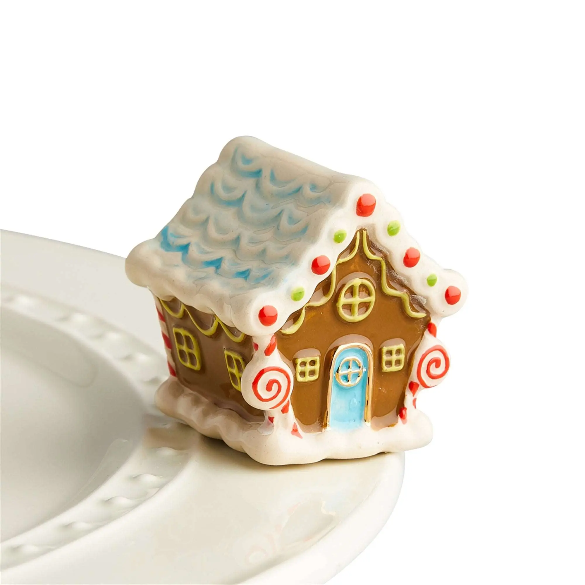 Nora Fleming Mini Candyland Lane Gingerbread House