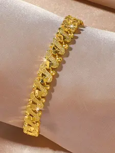 Elegant Heart Design Hand Bracelet Jewelry Set, Perfect Gift for Girlfriend & Friends, Stylish Accessory for All Occasions, Elegant Bangle, Heart Shaped Bracelet, Heart Charm Bracelet, Fashionable Bracelet