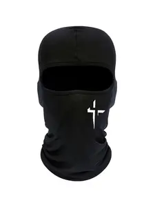 Valentine's Day Hat Unisex Cross Printing Full Balaclava Mask, Breathable Ski Mask for Men Women, Outdoor Sports Hiking Fishing Commuting, Breathable Face Cover