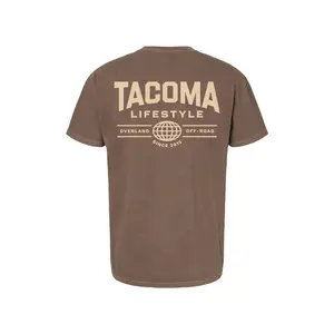 Tacoma Lifestyle Brown Globe Shirt