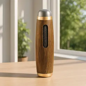 Walnut Beech Wood Car Ashtray – Keep Your Car Clean – Detachable Design, No Spills, 3 Sizes Fit Most, A Must-Have for Every Ride