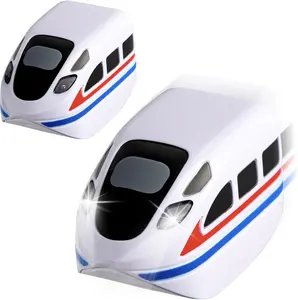 Only for KlickRail, DO NOT FIT with Magnetic Track, 2-Pack Replacement Electric Train Cars, Cars for KlickRail Electric Train Set Tracks