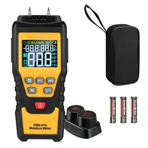 Meter - 7 in 1Digital  Meter for Firewood, Woodworking, Walls, Home, Drywall, Paper, Floor -  Reader, Pin-Type Water Leak Detector, Dampness Meter