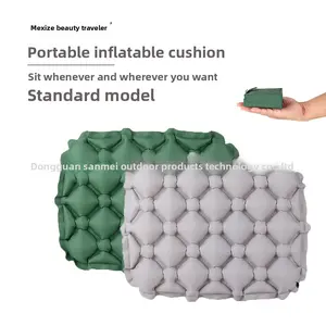 Outdoor inflatable cushion for camping, lightweight seat cushion, travel ground mat, chair cushion, office seat cushion, wholesale