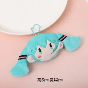 New Hatsune Miku two-dimensional animation peripheral cartoon keychain gift cute creative backpack decorative pendant wholesale
