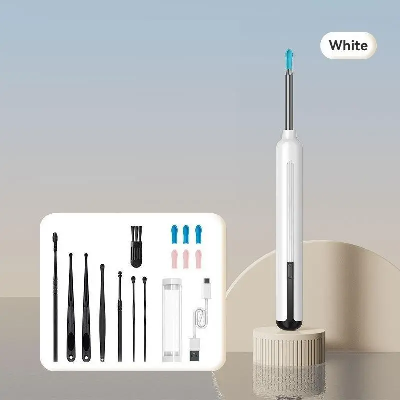 Portable 360° Wide-Angle Ear Cleaning Kit with Camera, Type-C Charging, Wireless WiFi Light Endoscope, Waterproof, Compatible with iOS and Android, Ear Cleaning Tool