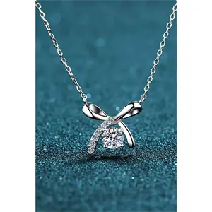 Moissanite 925 Sterling Silver Necklace