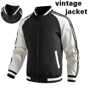 A trendy young man's casual, cool and stylish design of a lightweight jacket