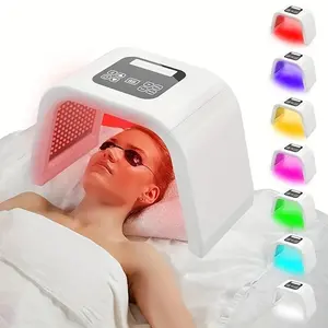 7 Color LED Light Therapy Device for Face & Body, Mask for Skin Spa, Professional Photon LED Lamp for Facial Beauty Treatment, Facial Care Instrument