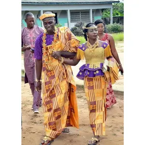 Authentic Hand Weaved Kente Cloth A2610