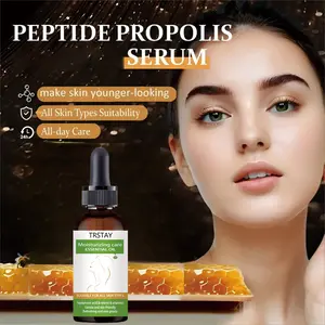 Natural Peptide Propolis Facial Serum, Gentle All-Day Moisturizing, Smooth Skin, Christmas Party Makeup Prep, Daily Beauty Ritual, Limited Edition Gift