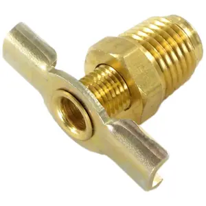 212 MAIN Extra Straight Valve Drain, Size 0.25", Pool Drainage Component for Water Pipes
