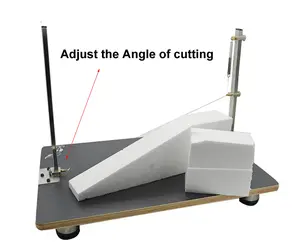 Yokoma Transverse Foam Cutting Machine, 110V, 38*58cm Specialty Power Tool for Foam Cutting