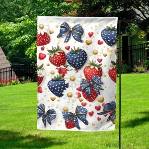 Patriotic Garden Flag, Spring Garden Flag, Summer Garden Flag, Porch Decor, Entry Flag, Yard Decor, Housewarming, Forth Of July Flag D2Gz19 45807 102