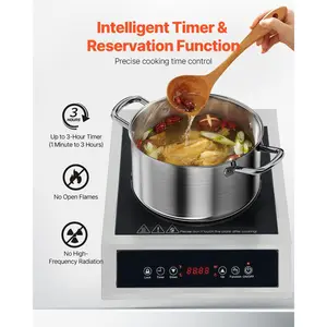 Spring new arrivals Portable Commercial Induction Cooktop 3500W Countertop Burner 11 Temp Levels