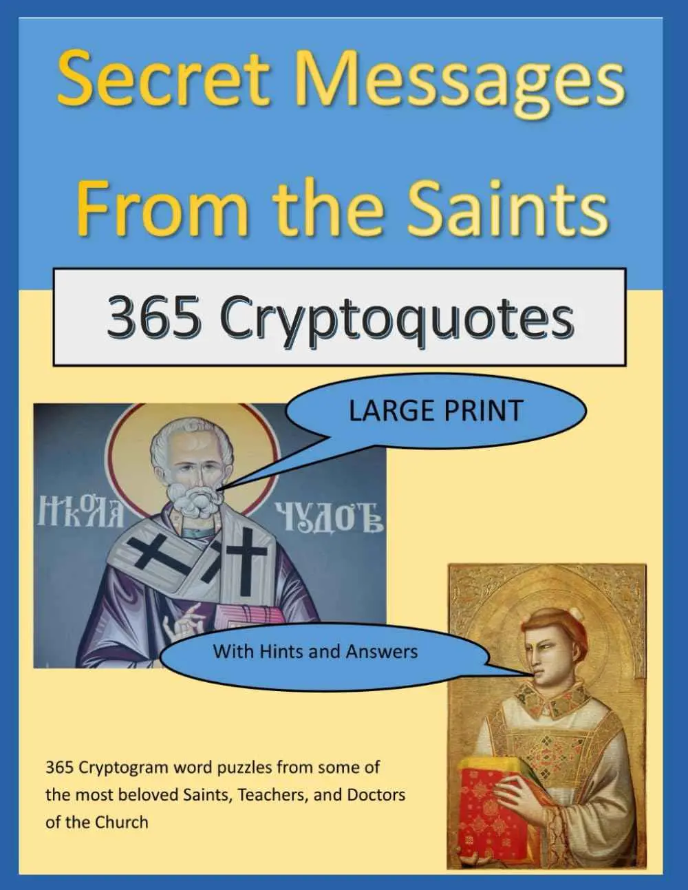 Secret Messages from the Saints - English Religion & Philosophy Book, 180 Pages, for Reflection (Humanities & Social Sciences Category)