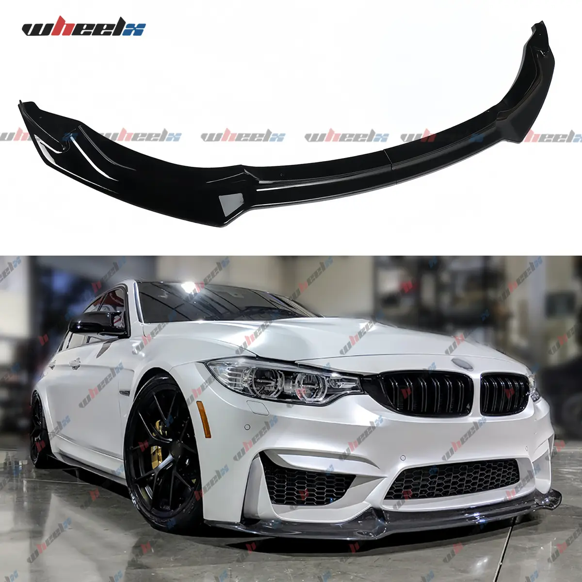 2015-2026 BMW F80 M3 4-Door - Car Body Kit Trim Protector Strips - , Side Skirt Protection, Front Bumper Lip Splitter , F82 M4 2-Door & F83 M4