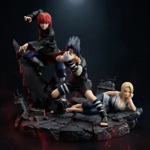 Naruto Vibration Sasuke Tsunade Sasori PVC Official Anime Figure Figurine Collectible Model Table Ornament Fan Collection Holiday & Birthday Gifts