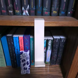 Bookshelf Extender - 3D Printed Shelf for Organizing Books Expand Your Bookshelf with Modern Design and Easy Installation
