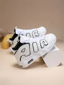 Men's High Top Basketball Shoes, Soft Cushioned Sporty Sneakers, Anti-Slip Running Shoes, Trendy Breathable Casual Footwear, Trainer Shoes, Sports Shoes