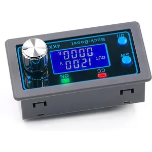 DC DC Buck Boost Converter Variable Voltage Regulator CC CV 0.5-30V 4A 5V 6V 12V 24V Power Module Adjustable Voltage Regulated Laboratory Power Supply