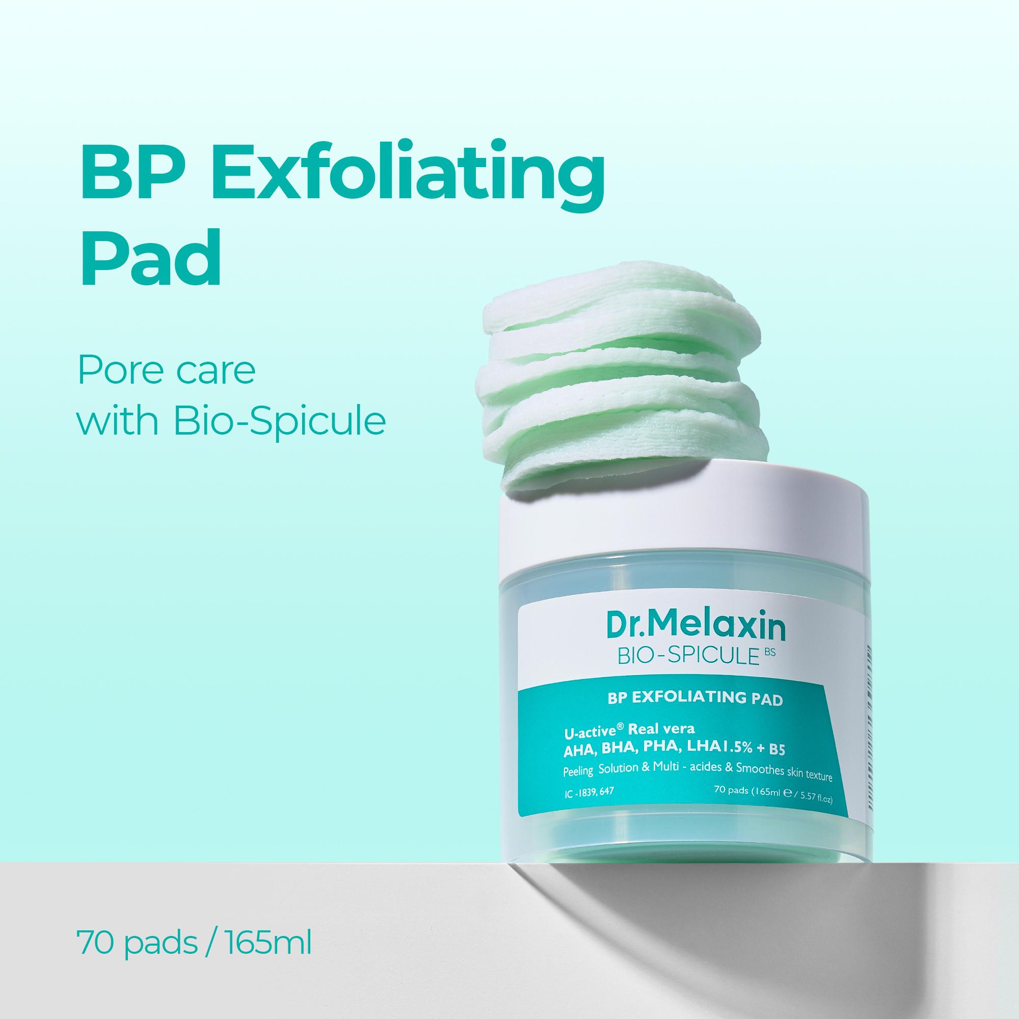 [Dr.Melaxin Official] BP Exfoliating Pad | Pore Care, Anti-aging, Spicule | Korean Cosmetics | 70ea