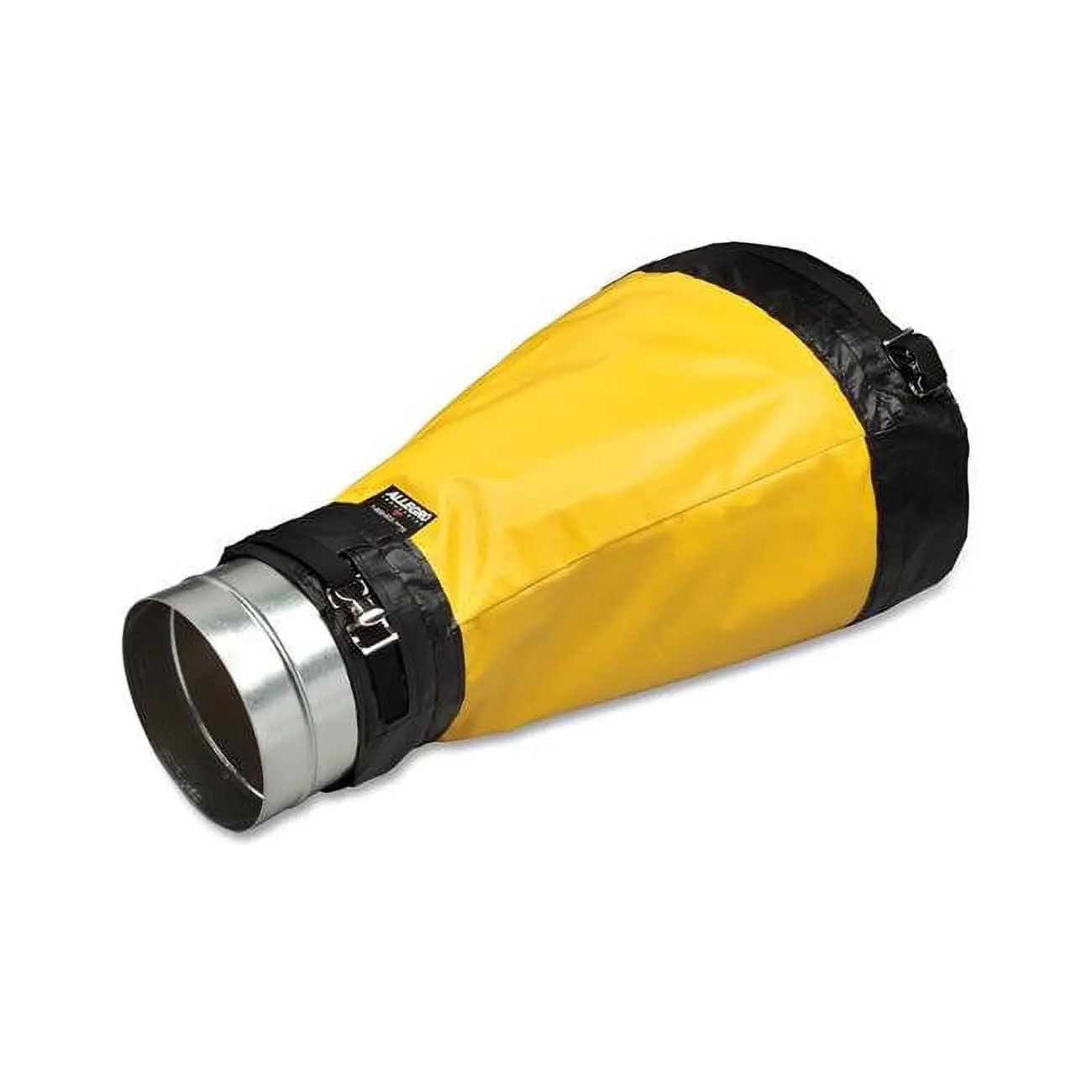Allegro Industries 9550-50 Collapsible Duct Reducer, 12-inch to 8-inch Flexible Adapter, Rugged Polyester and Vinyl for Air Handling Systems, Lightweight for Work & Easy Storage, 12 To 8 In.
